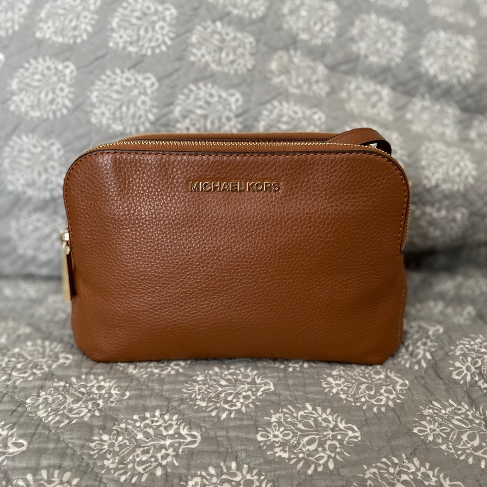 Michael Kors Bedford Medium Double Zip Crossbody